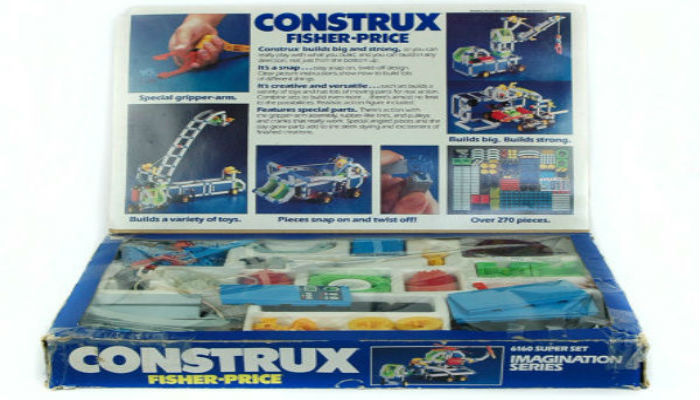 plastic building toys 1980s
