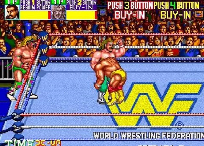 Play Simpsons Wrestling Online