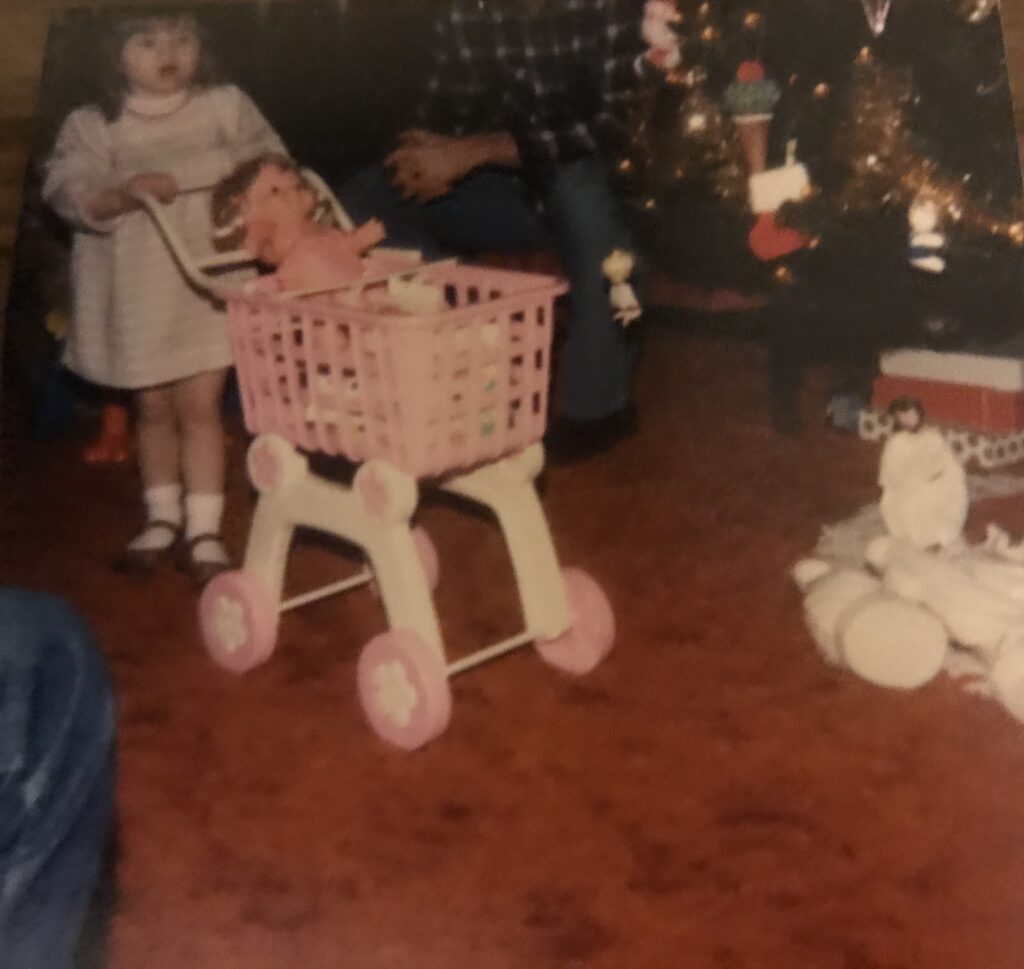 kitchen cart and baby doll toys