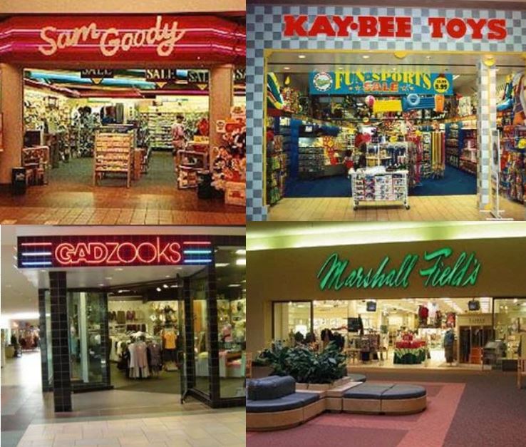 Mall Stores of the '80s (and '90s) that You'll Never Shop at Again