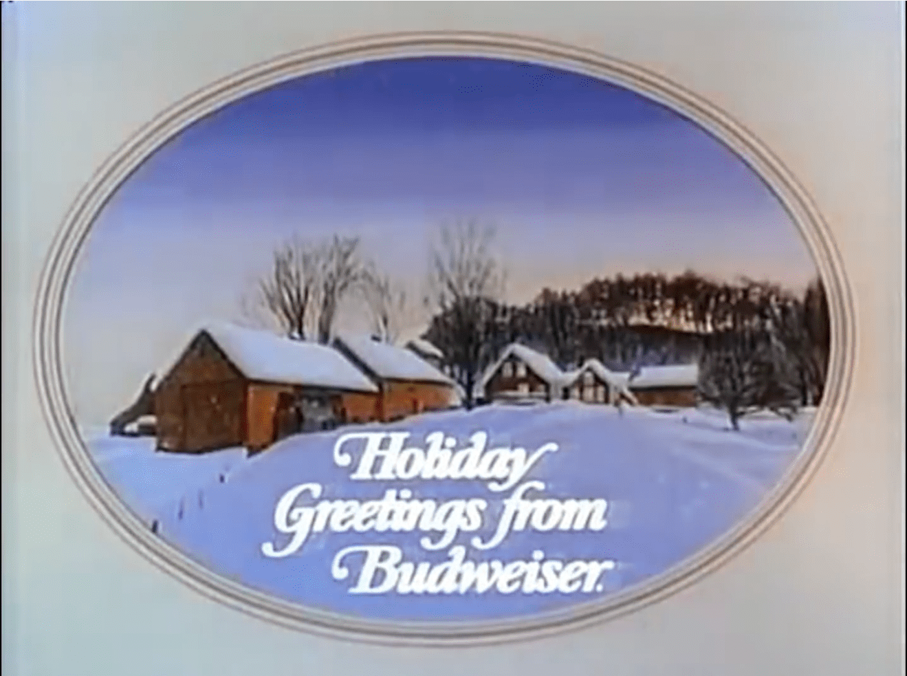 Retro Commercials Budweiser Clydesdales Christmas The Retro Network