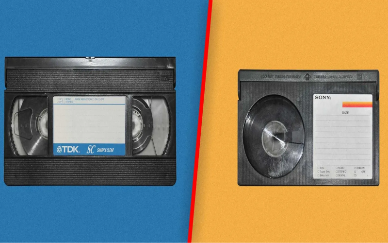 Rewinding the VHS vs. Betamax Showdown