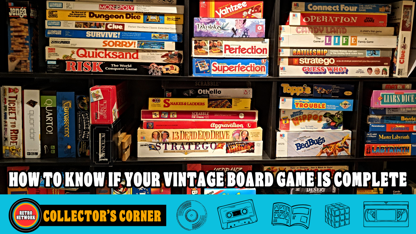 How to Know if Your Vintage Board Game Is Complete